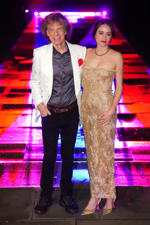 Mick Jagger pokazał się z ponad 40 lat młodszą ukochaną. Piękna para?