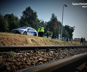 Orzesze. Śmiertelne potrącenie rowerzystki na przejeździe kolejowym [ZDJĘCIA]