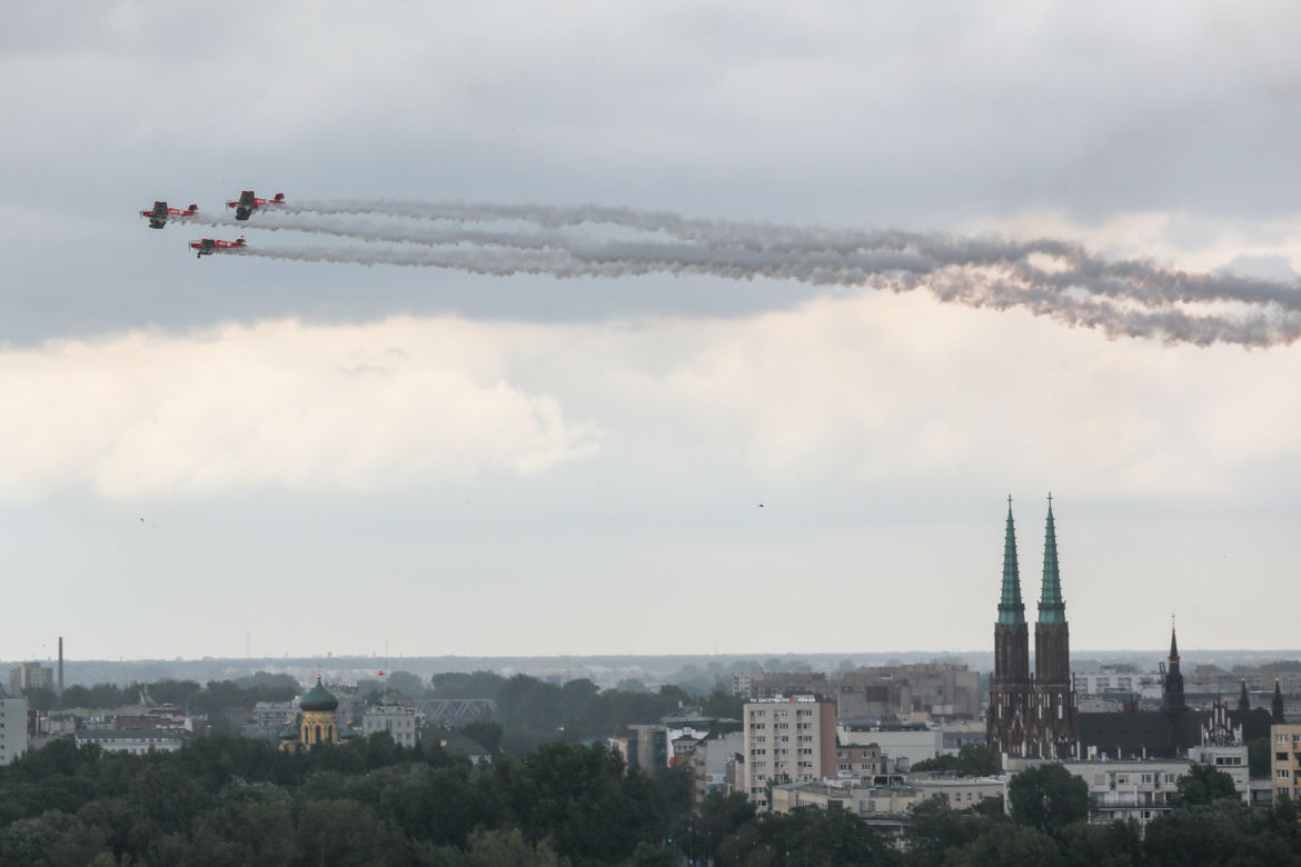 Warszawa 79. rocznica Powstania Warszawskiego Godzina W