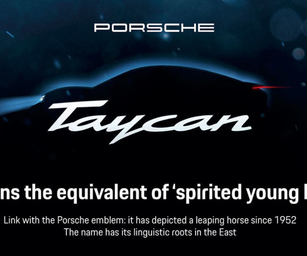 Elektryczne Porsche Taycan
