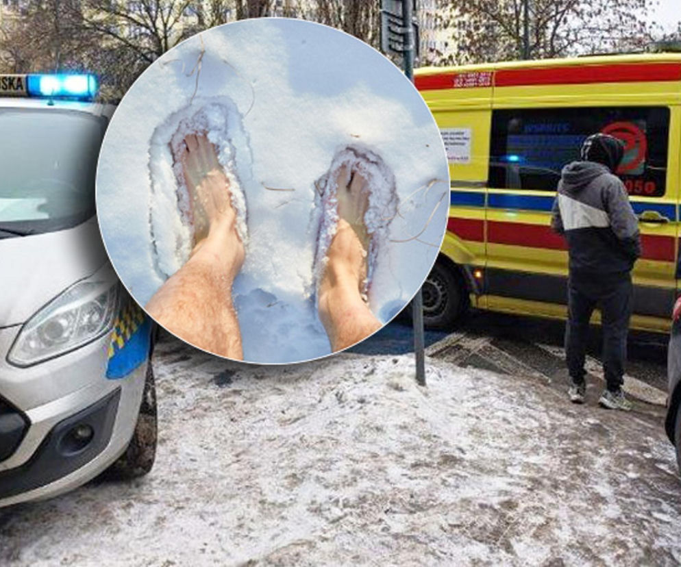 Boso wparował do sklepu i palcami wyżerał lody z pudełka. Stan po spożyciu