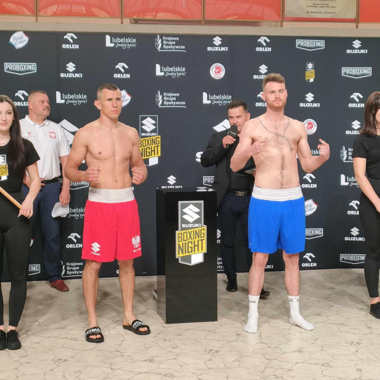 Łomża. Gala Suzuki Boxing NIght już dziś! Za nami oficjalne ważenie pięściarzy ZDJĘCIA 