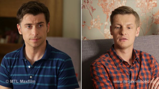 M jak miłość odc. 1175. Marek (Kacper Kuszewski), Paweł (Rafał Mroczek)