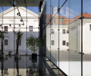 Wnętrze nowej inwestycji we Włocławku  - modernizacja Muzeum Diecezjalnego
