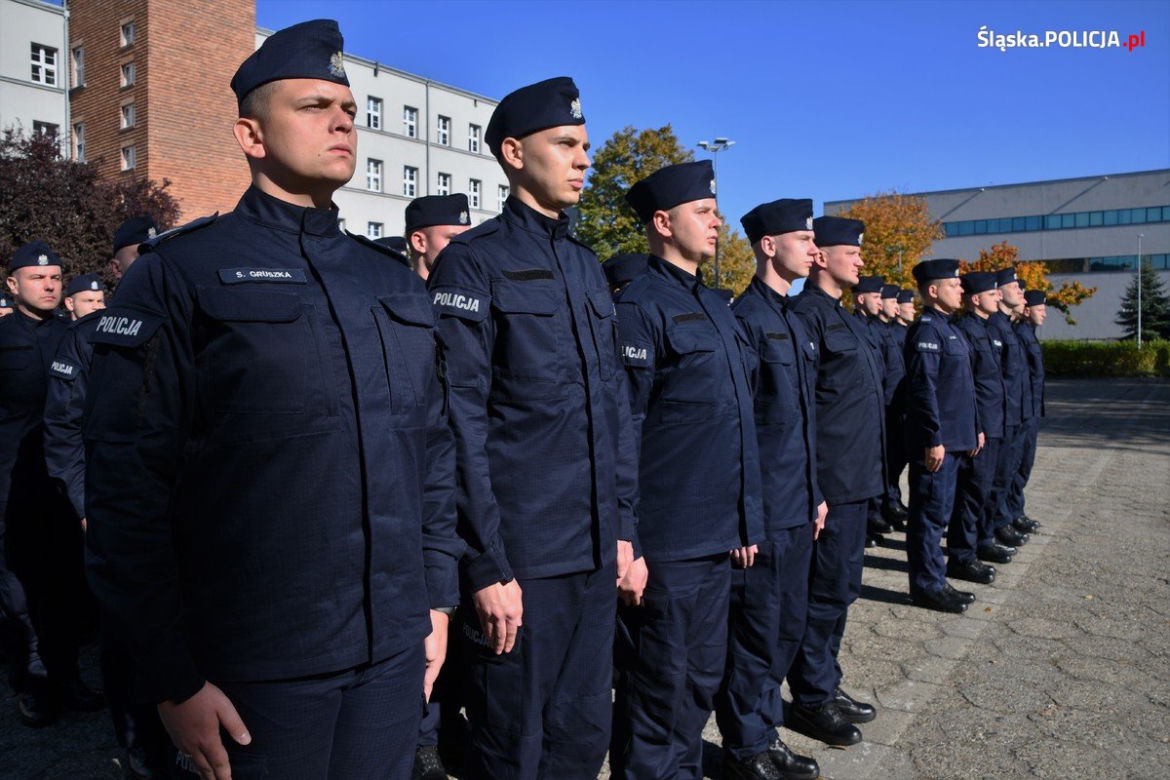 Śląska policja ma nowych policjantów