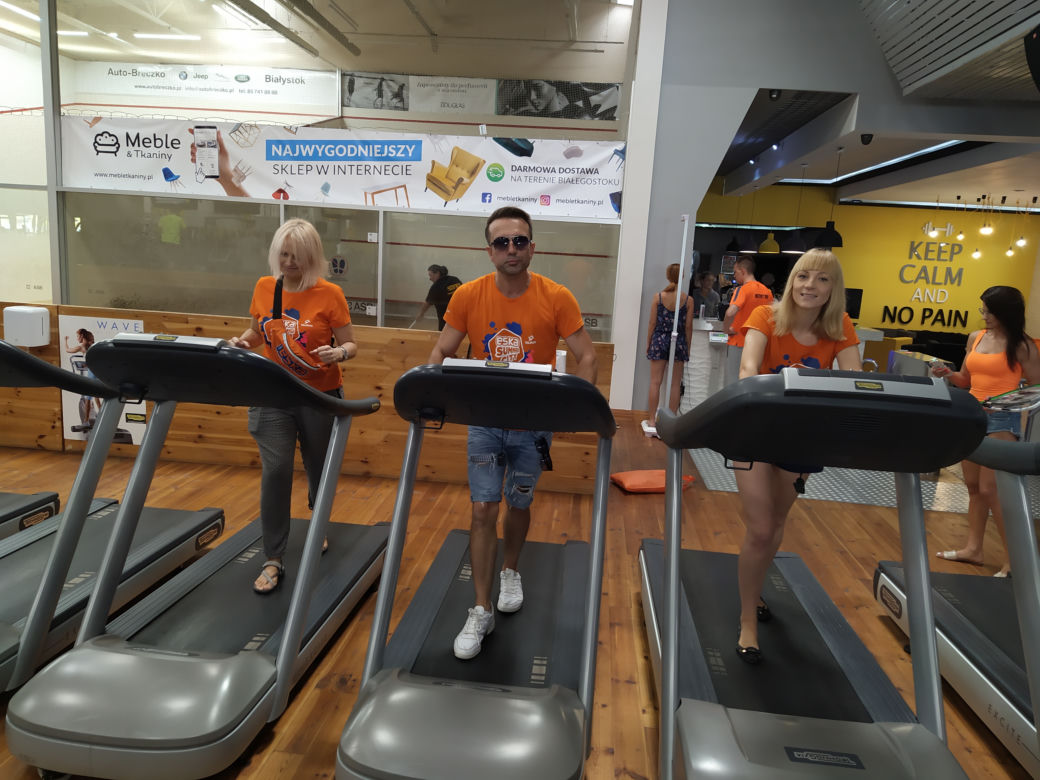 Eska Summer City w siłowni Magic Gym Fitness&Wellness