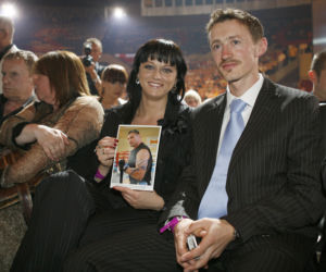 Adam Małysz i Izabela Małysz