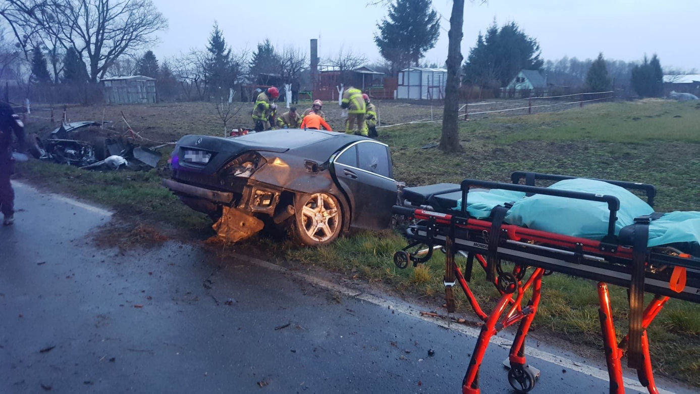 Wypadek w Ulnowie