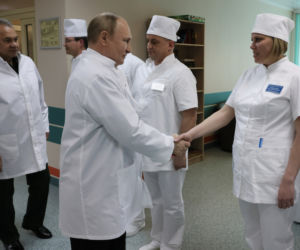 Władimir Putin w szpitalu! Kreml ujawnia zdjęcia