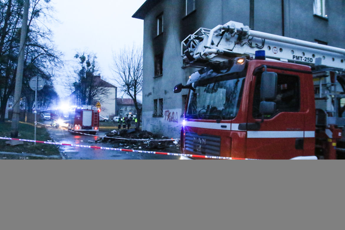 Matka z synem zginęli w eksplozji