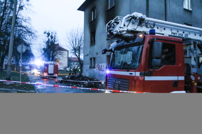 Matka z synem zginęli w eksplozji
