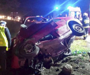 Wypadek w Piasecznie koło Tczewa