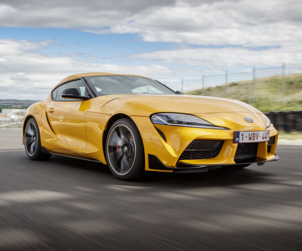 Toyota GR Supra w kolorze Nitro Yellow