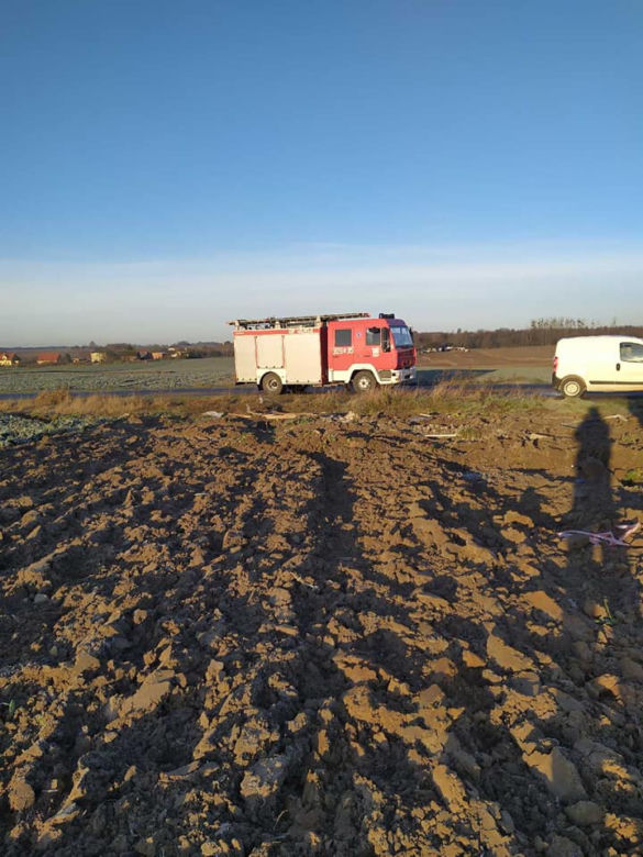 Wypadek na trasie Osówiec - Szczutki. Jedna osoba została poszkodowana! [ZDJĘCIA] 
