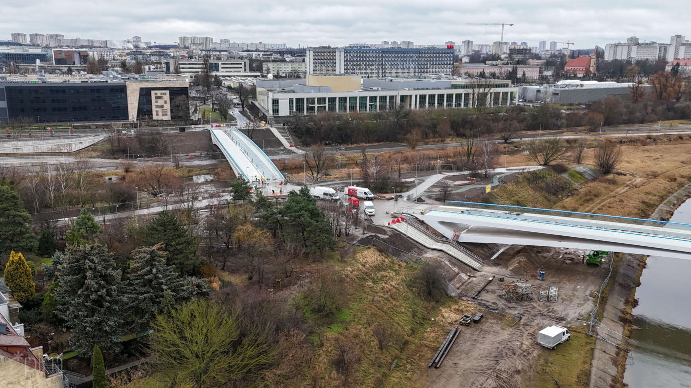 Nowe mosty Berdychowskie w Poznaniu