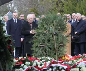 Kaczyński uczcił pamięć ofiar katastrofy smoleńskiej
