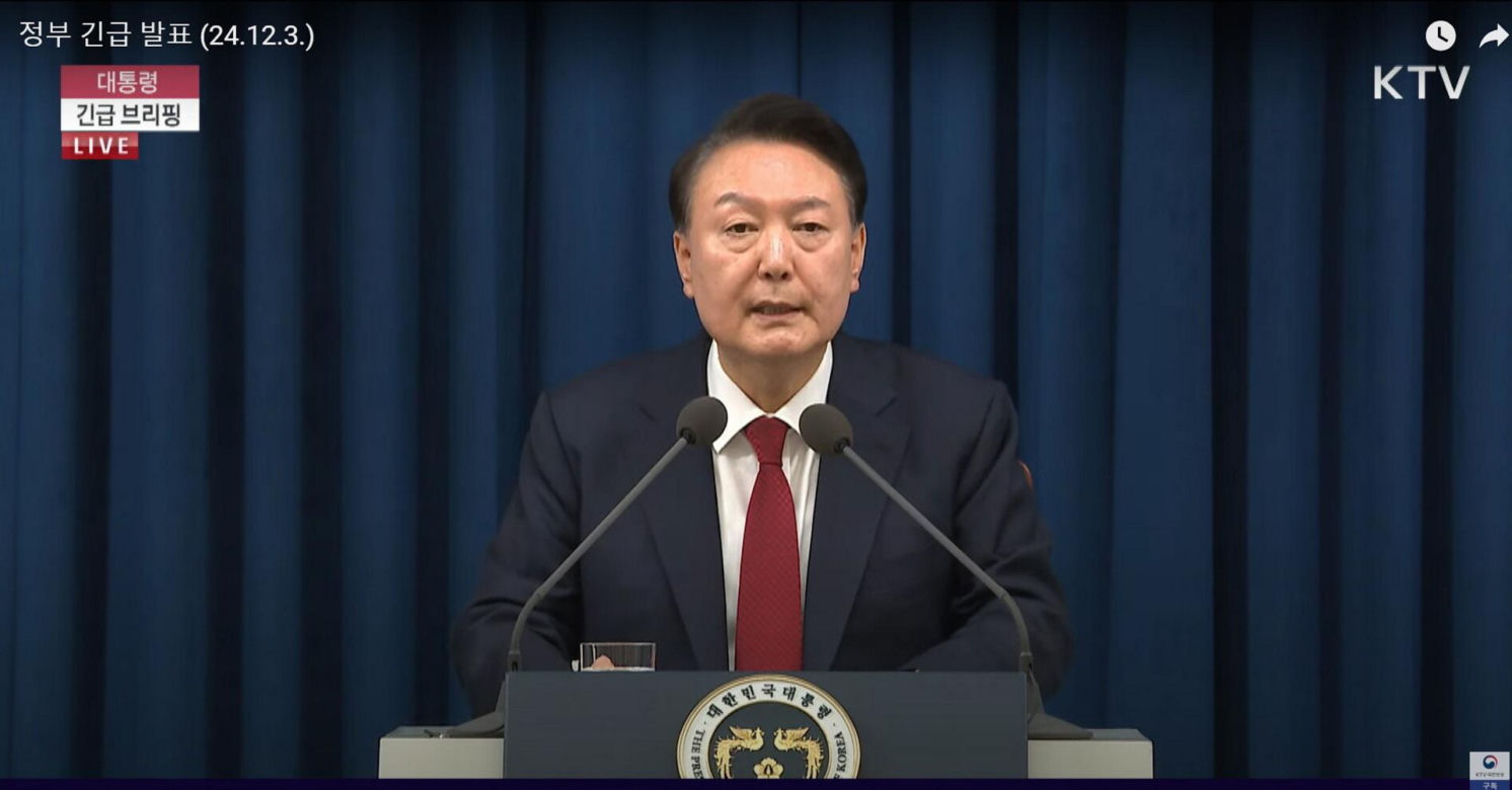 Korea Płd./ Prezydent ogłosił stan wojenny, oskarża opozycję 