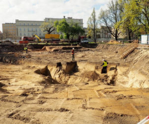Ludzie kości odkryte pod Placem Litewskim!