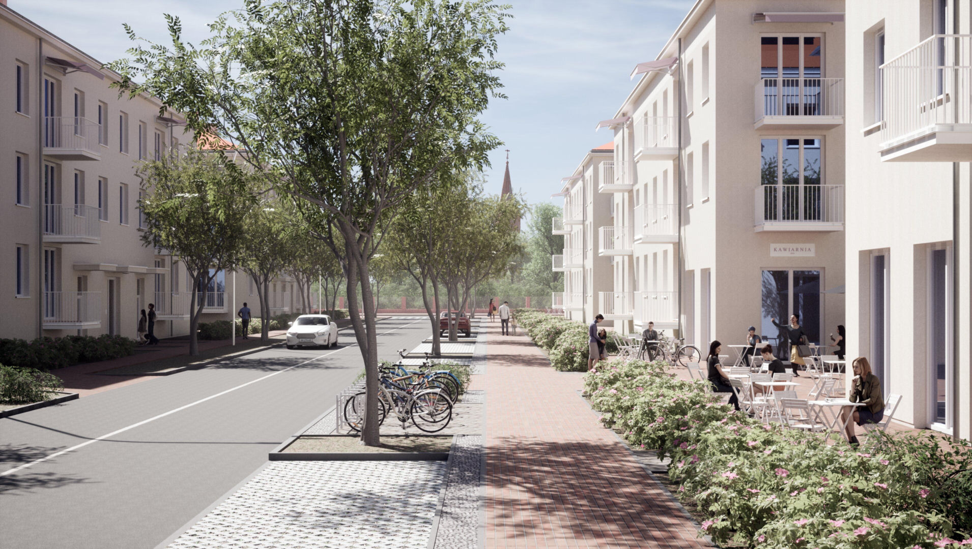 Typowy projekt wielorodzinnego budynku mieszkalnego - proj. Rafał Mazur i Łukasz Gaj