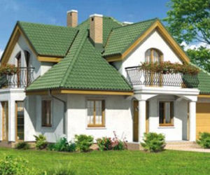 Projekty domów z dachem czterospadowym