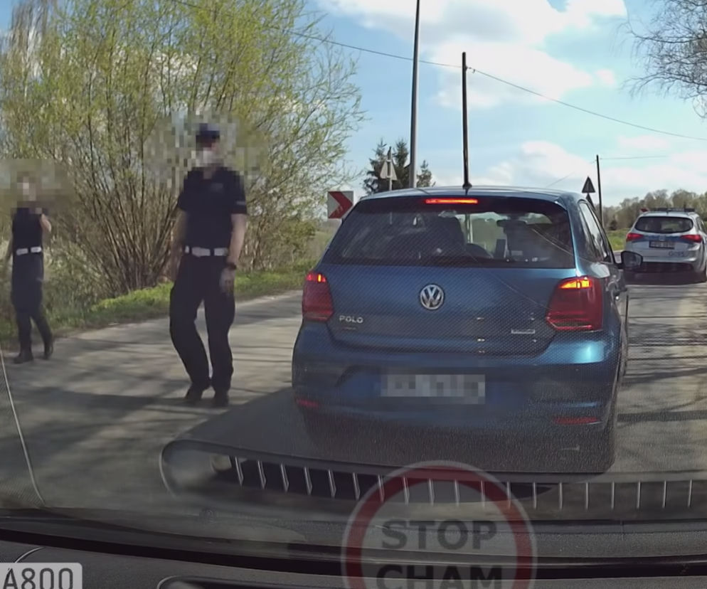 Policjanci chcieli wlepić mandat 