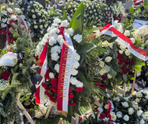 Tak wygląda grób Łukasza Litewki dzień po pogrzebie. Widok rozdziera serce