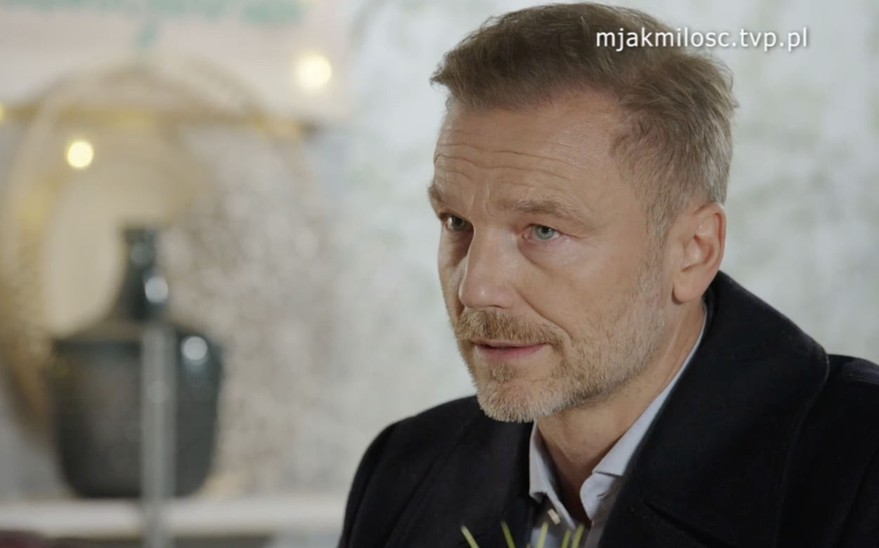 M jak miłość. Andrzej Budzyński (Krystian Wieczorek) 