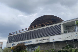 Kopuła znika z panoramy Olsztyna! Planetarium przechodzi metamorfozę za miliony