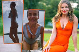 Edyta Herbuś wyłania się z wody niczym ponętna syrena! Pokazała się w pełnej krasie!