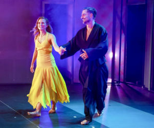 Agata Załęcka i inne gwiazdy na premierze spektaklu Kaczorowskiej i Rogacewicza