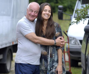 Nad rozlewiskiem. Paula (Anna Czartoryska), Tomasz (Jerzy Schejbal)