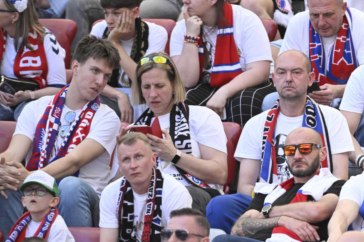 Kibice na finale Pucharu Polski: Górnik - Raków