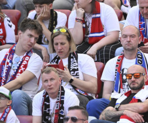 Kibice na finale Pucharu Polski: Górnik - Raków