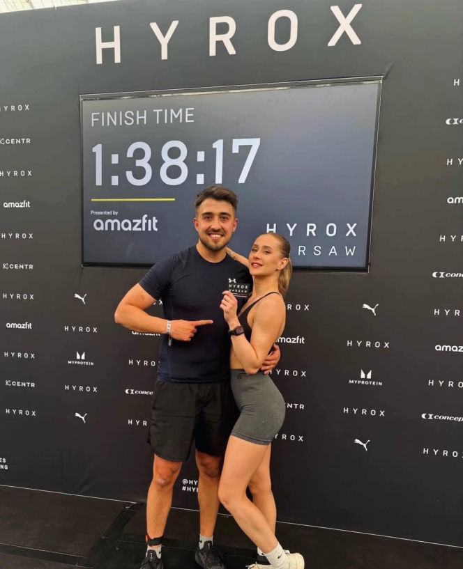 Patryk Ganiek ma piękną żonę Wiktorię
