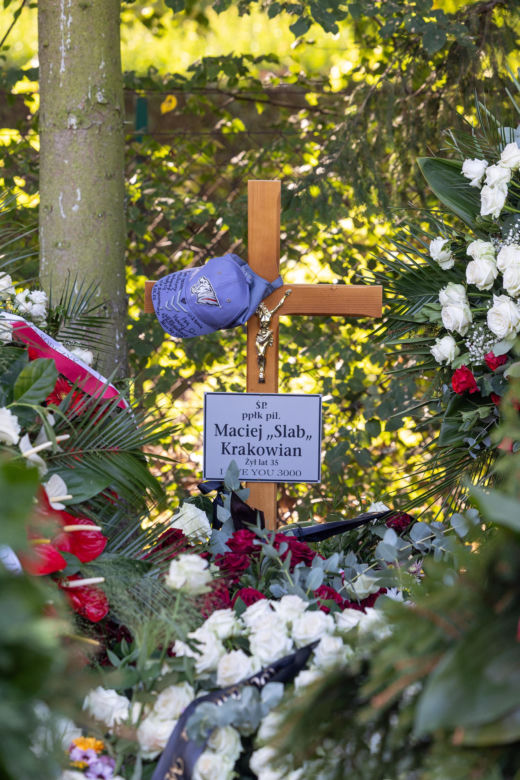 Tak wygląda grób Macieja Krakowiana przez 1 listopada