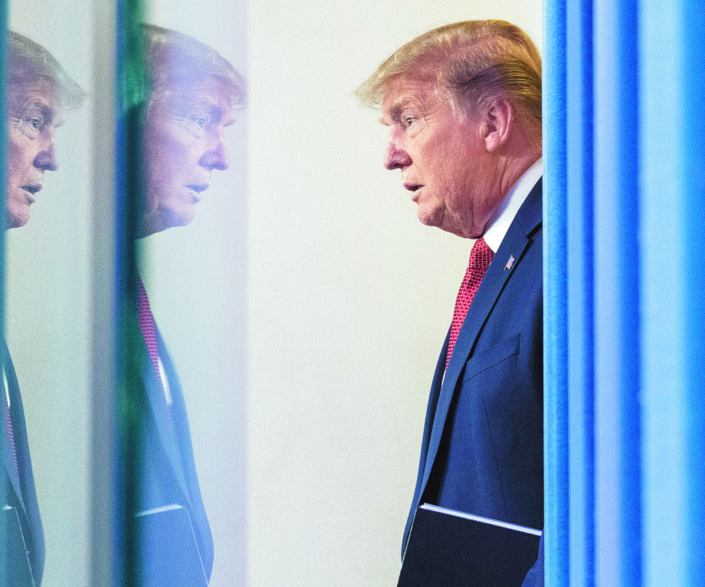 Trump traci przez koronawirusa