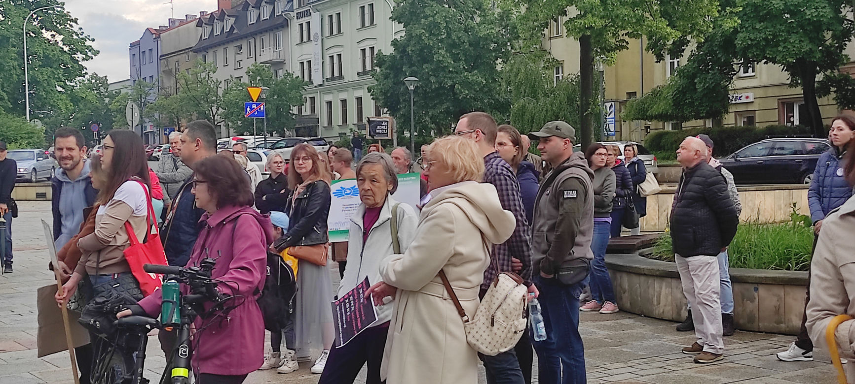 Protest kobiet "Ani jednej więcej!" w Kielcach (14 czerwca 2023)