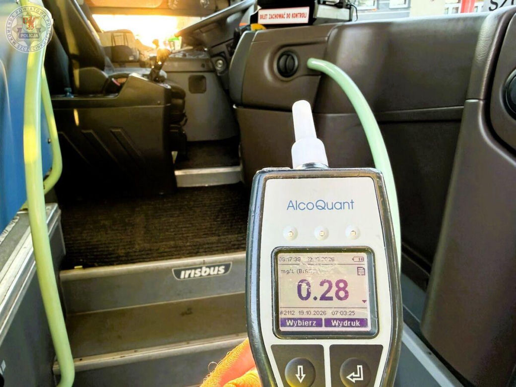 Pijany kierowca autobusu