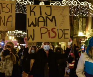 Strajk kobiet w Toruniu - 27-28.01.2021 - zdjęcia z protestów