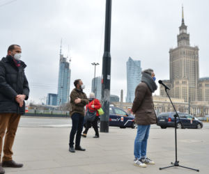 Nowe rondo Dmowskiego w Warszawie