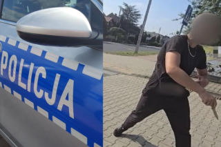 23-latek z Gostynia aresztowany. Groził przechodniowi nożem, bo ten zwrócił mu uwagę