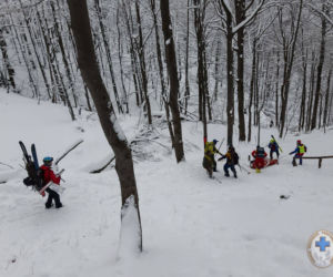  Ratownicy GOPR Bieszczady wzywani do złamań m.in. na sankach [ZDJĘCIA]  