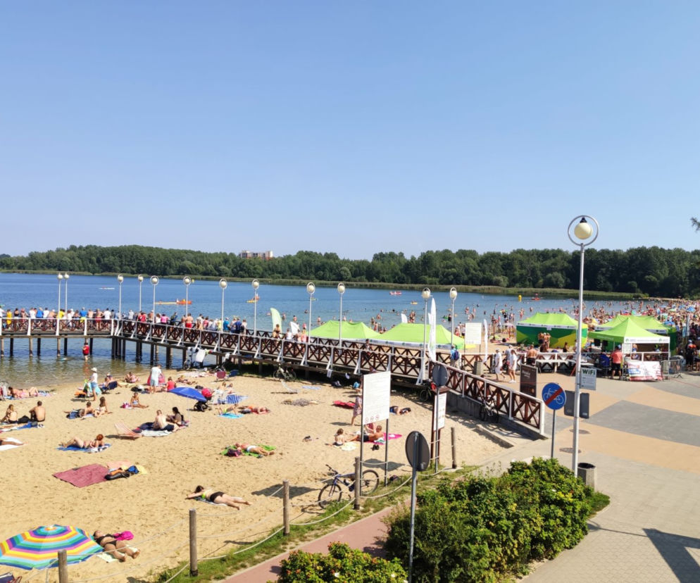 Dąbrowa Górnicza: Kąpielisko nad Pogorią zamknięte, ratownicy boją się koronawirusa