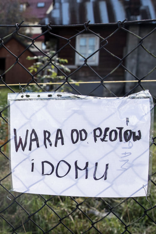 Góralka walczy o 20 cm ziemi, które, jak twierdzi chce jej zabrać sąsiad