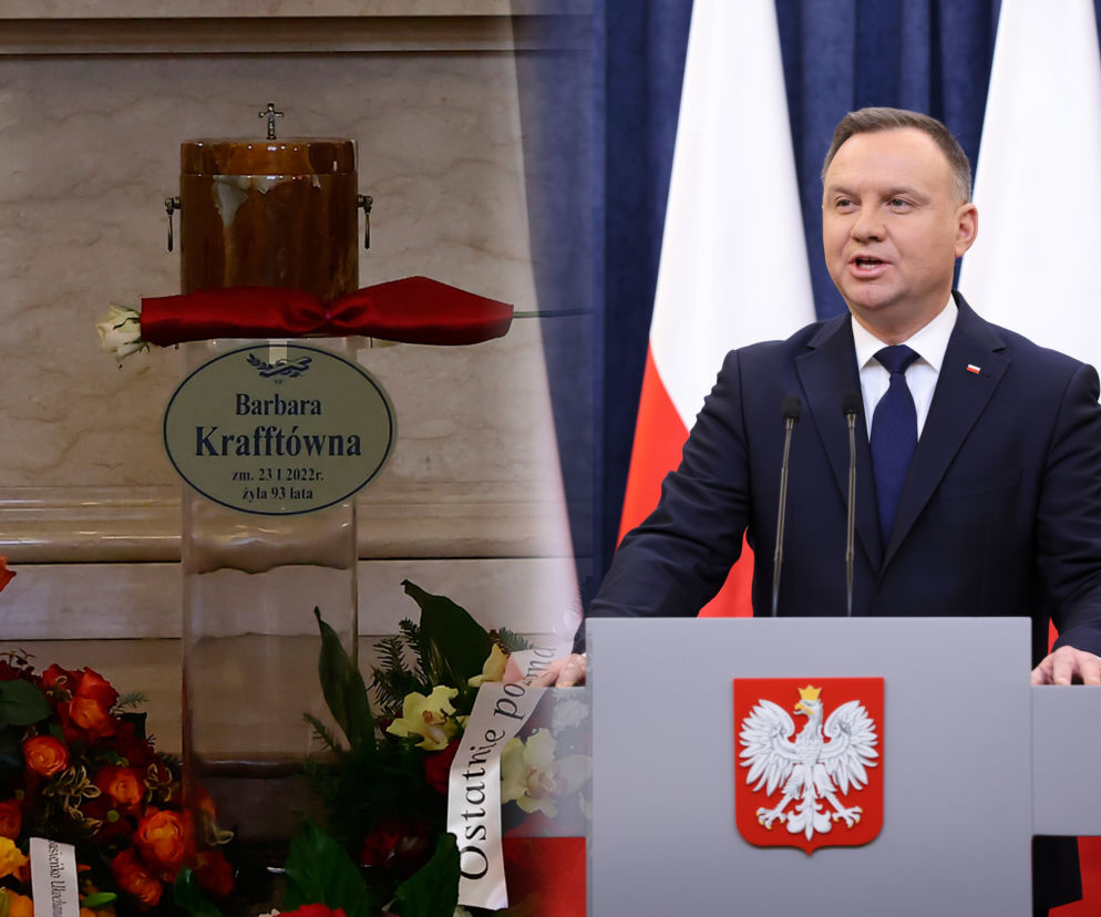 Duda pożegnał Barbarę Krafftównę. Piękne słowa chwytają za serce
