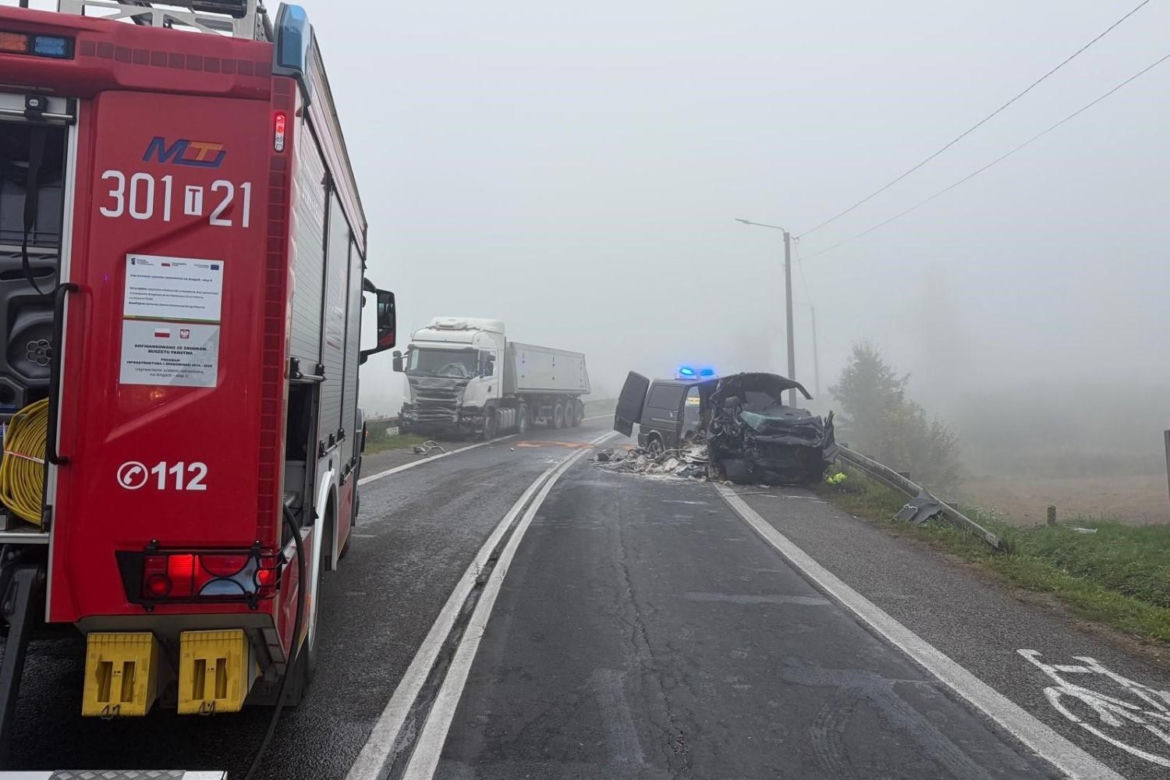 Tragiczny wypadek w Woli Jachowej