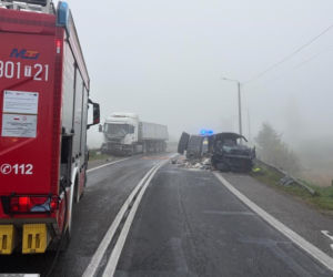 Tragiczny wypadek w Woli Jachowej