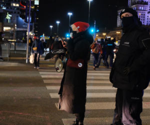 Blokada w oparach absurdu - protest kobiet