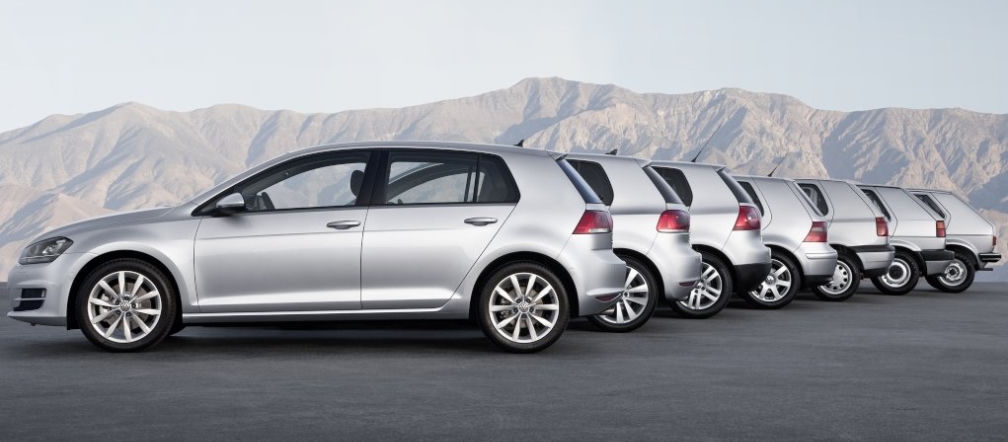 Volkswagen Golf - siedem generacji
