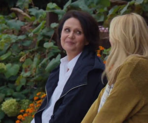 M jak miłość odc. 1410. Agata (Katarzyna Kwiatkowska), Marysia (Małgorzata Pieńkowska)